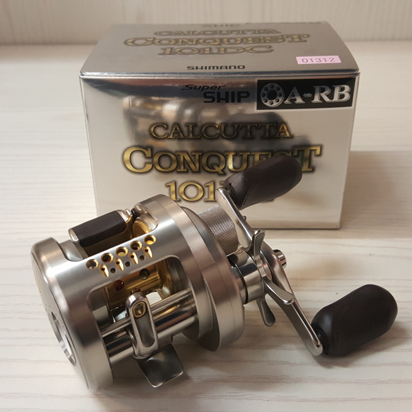 【中古】釣具/ベイト リール    SHIMANO/シマノ/04 CALCUTTA CONQUEST 101DC    左巻きハンドル【桜井店】