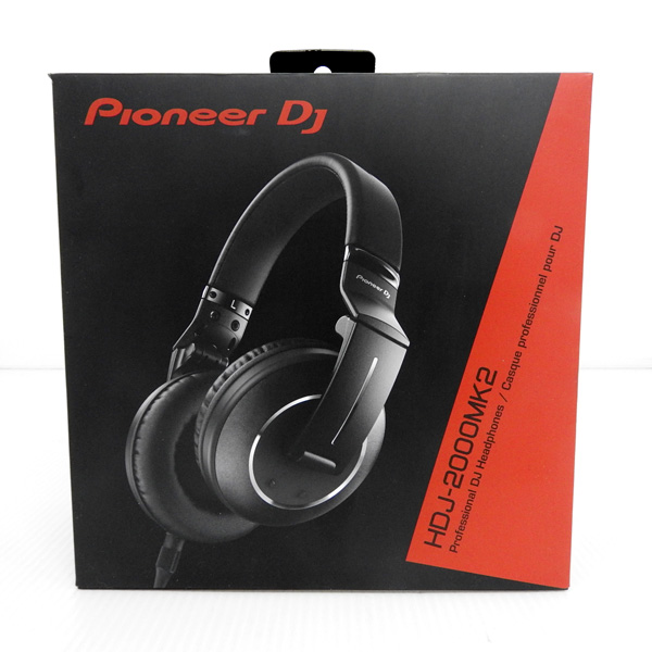 【中古】Pioneer DJ ヘッドホン HDJ-2000MK2-K ブラック パイオニア【米子店】