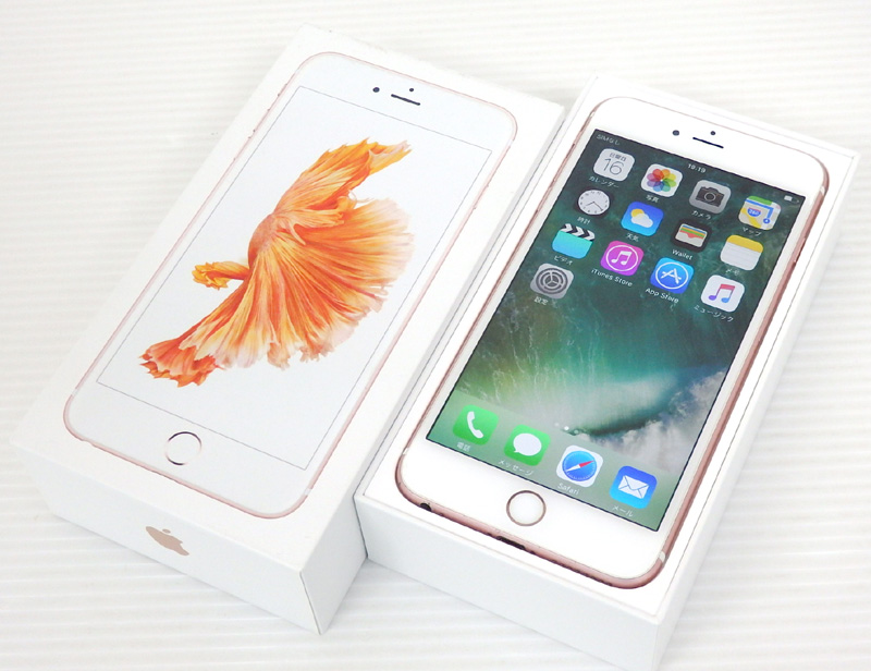 【中古】iPhone6s Plus 16GB MKU52J/A ローズゴールド 白ロム ソフトバンク アイフォン アップル スマートフォン 【米子店】