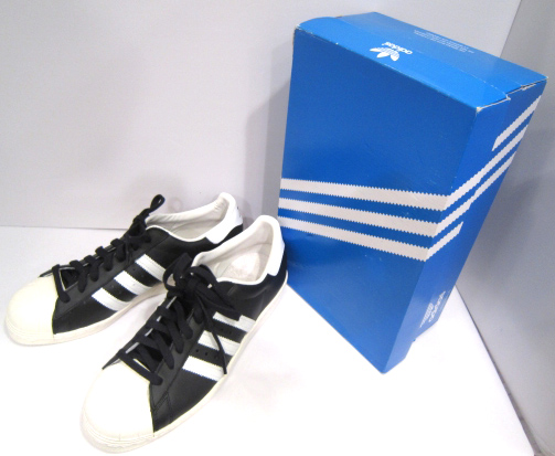 【中古】adidas Originals/アディダス オリジナルス SUPERSTAR80s スーパースター 80's black/white ブラック/ホワイト G61069 16ｓｓ  【福山店】