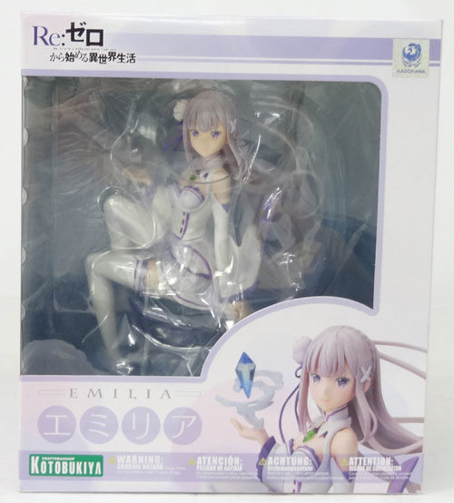 【中古】コトブキヤ Re: ゼロから始める異世界生活 エミリア 1/8スケール【山城店】