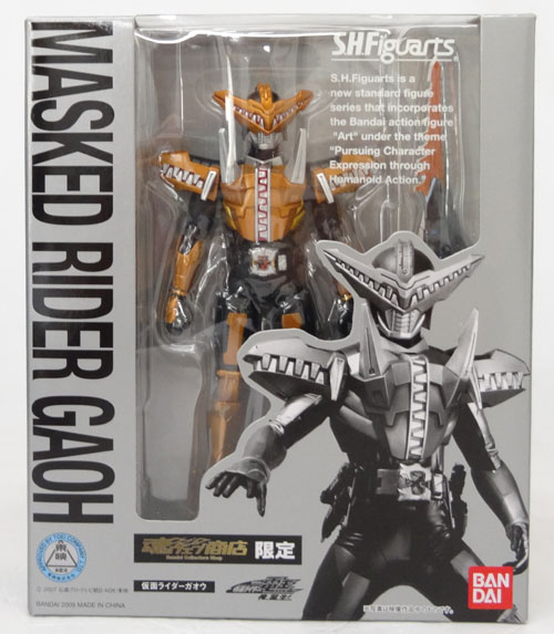 【中古】バンダイ S.H.Figuarts S.H.フィギュアーツ 仮面ライダーガオウ（牙王） 劇場版 仮面ライダー電王 俺、誕生！【山城店】