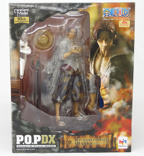 【中古】メガハウス P.O.P DX 赤髪のシャンクス ワンピース ONE PIECE【山城店】