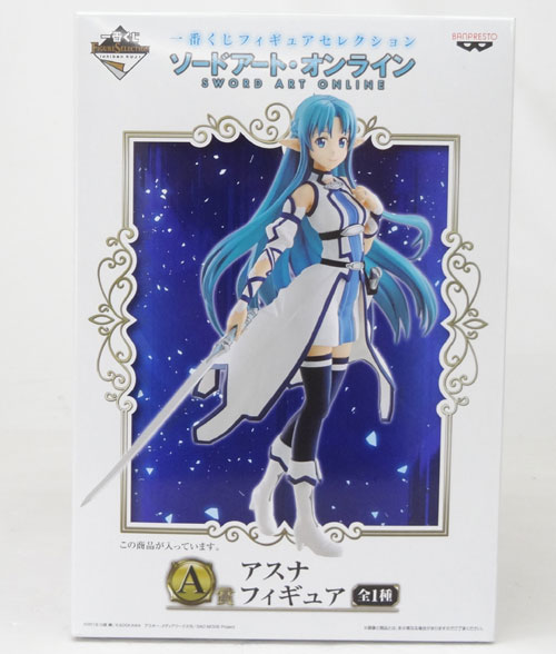 【中古】バンプレスト 一番くじ フィギュアセレクション ソードアート・オンライン A賞 アスナ【山城店】