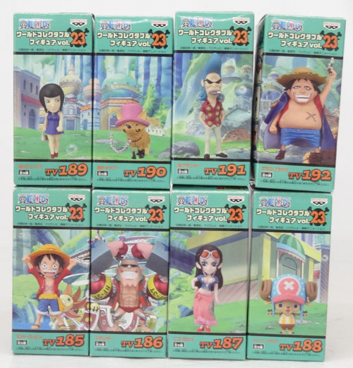 【中古】バンプレスト ワンピース ワールドコレクタブルフィギュア vol.23（全8種セット） ONE PIECE【山城店】