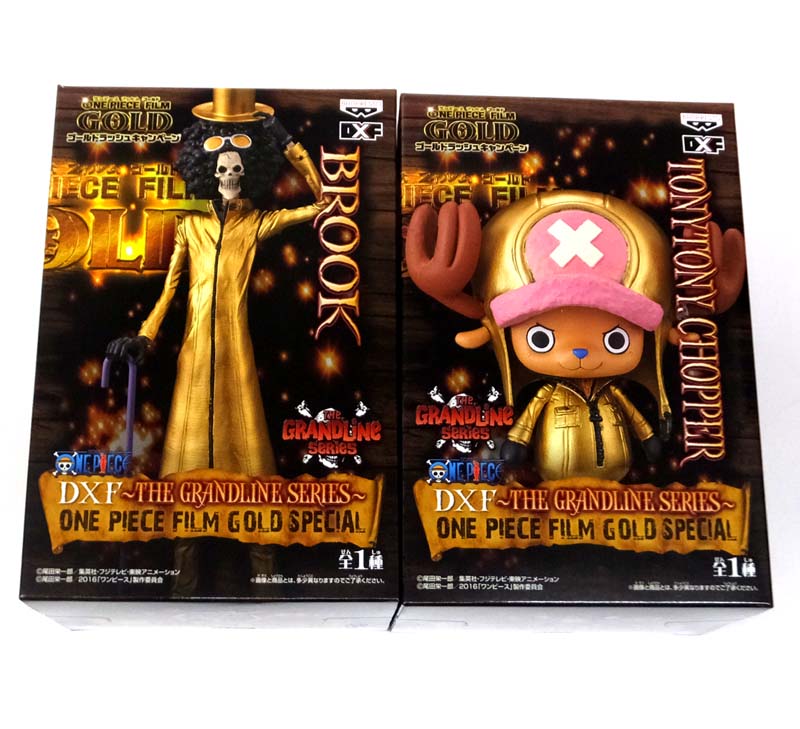 【中古】 バンプレスト ワンピース ＤＸＦ THE GRANDLINE SERIES ONE PIECE FILM GOLD SPECIAL B賞 チョッパー＆ブルック 【山城店】