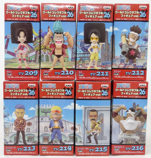 【中古】バンプレスト ワンピース ワールドコレクタブルフィギュア vol.26 全8種セット【山城店】