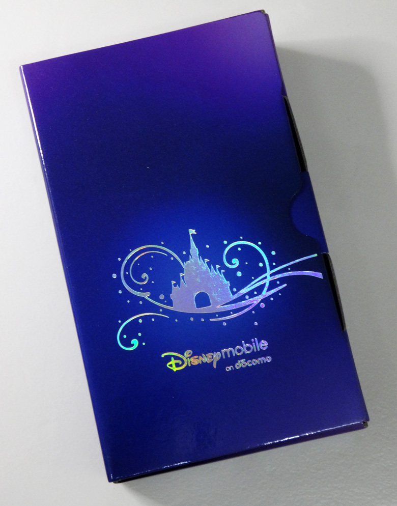 【中古】★残債なし・未使用品です！★docomo SHARP Disney Mobile on docomo DM-01H Sparkle Blue [163]【福山店】