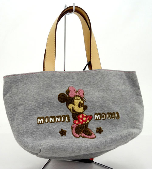 【中古】Samantha Vega × Disney/サマンサ ベガ × ディズニー/ミニトートバッグ/カラー：グレイ/サマンサベガ/ミニー/鞄/バッグ【山城店】