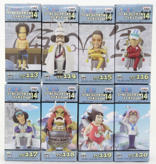 【中古】バンプレスト ワンピース ワールドコレクタブルフィギュア vol.14 （全8種セット） ONE PIECE【山城店】