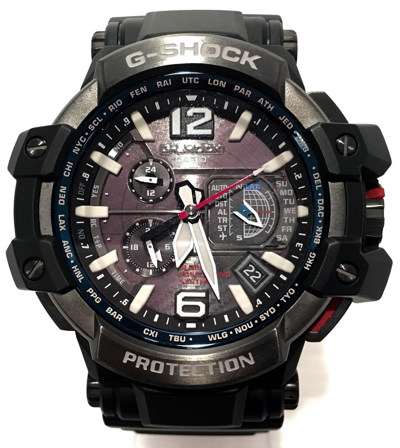 【中古】G-SHOCK/SKY COCKPIT/GPS HYBRID/GPW-1000-1AJF/Gショック/スカイコックピット/GPSハイブリッドウェーブキャプチャー/WAVE CAPTURE/TOUGH SOLAR/タフソーラー/CASIO/カシオ/腕時計/ウレタン/ハイエンド/電波ソーラー【米子店】