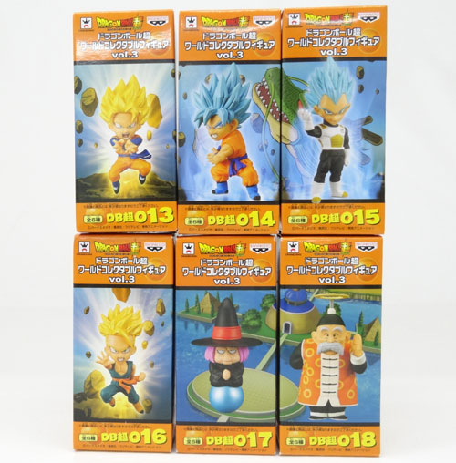 【中古】バンプレスト ドラゴンボール超 ワールドコレクタブルフィギュア vol.3 全6種セット DRAGON BALL SUPER【山城店】