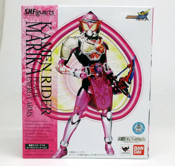 【中古】バンダイ S.H.Figuarts（S.H.フィギュアーツ) 仮面ライダーマリカ ピーチエナジーアームズ / 仮面ライダー鎧武(ガイム)【山城店】