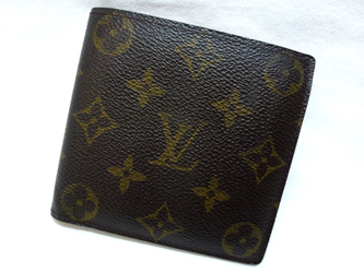 【中古】LOUIS VUITTON ルイ ヴィトン モノグラム ポルトフォイユ マルコ M61675 2つ折り財布【山城店】