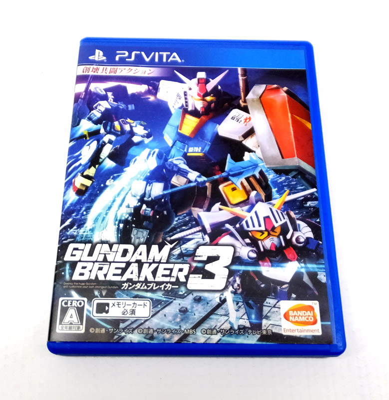 【中古】 バンダイナムコ ＰＳＶＩＴＡ ガンダムブレイカー3 【山城店】