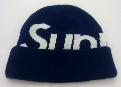 【中古】Supreme/Big Logo Beanie/シュプリーム/ビッグロゴ ビーニー/国内正規品/カラー：NAVY/ストリート/ニットキャップ/Cap【山城店】