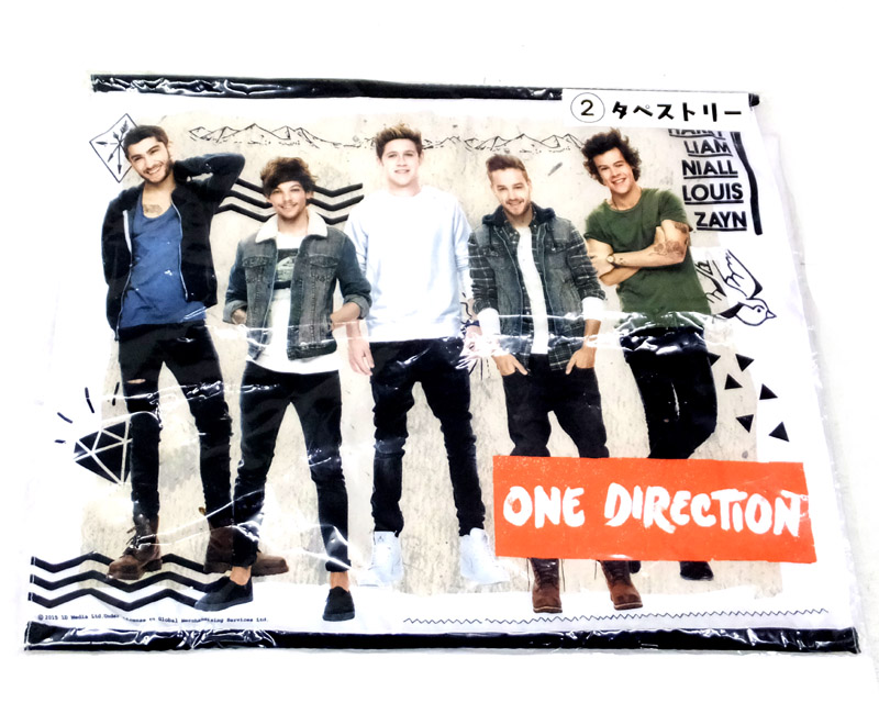 【中古】 ONE DIRECTION 当たりくじ 2番タペストリー 【山城店】