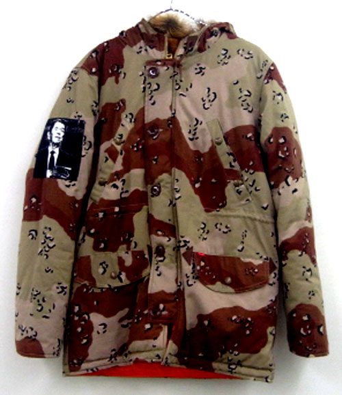 【中古】Supreme N3-B Cotton Ripston Parka/シュプリーム/14AW/国内正規品/サイズ：S/カラー：ベージュ・茶系/ストリート/アウター/カモ【山城店】