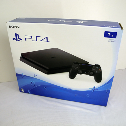 【中古】PlayStation 4 ジェット・ブラック 1TB(CUH-2000BB01)【桜井店】