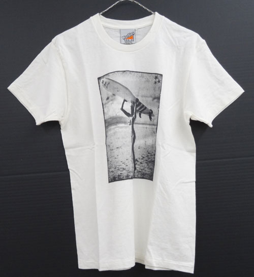 【中古】Marbles /フォトプリントTシャツ マーブルス/ MST-A14SP03 / 14SS /国内正規品/サイズ:M/カラー：ホワイト/未使用品/サーフ/半袖/日本製【山城店】