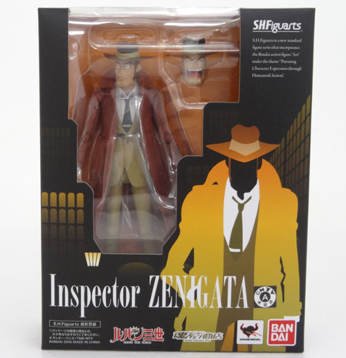 【中古】バンダイ S.H.Figuarts S.H.フィギュアーツ 銭形警部 ルパン三世【山城店】