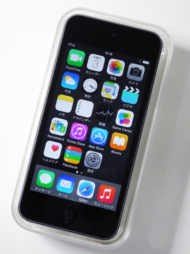 【中古】★iPod touch☆綺麗です！★Apple iPod touch 16GB (第5世代) MGG82J/A スペースグレイ[169]【福山店】