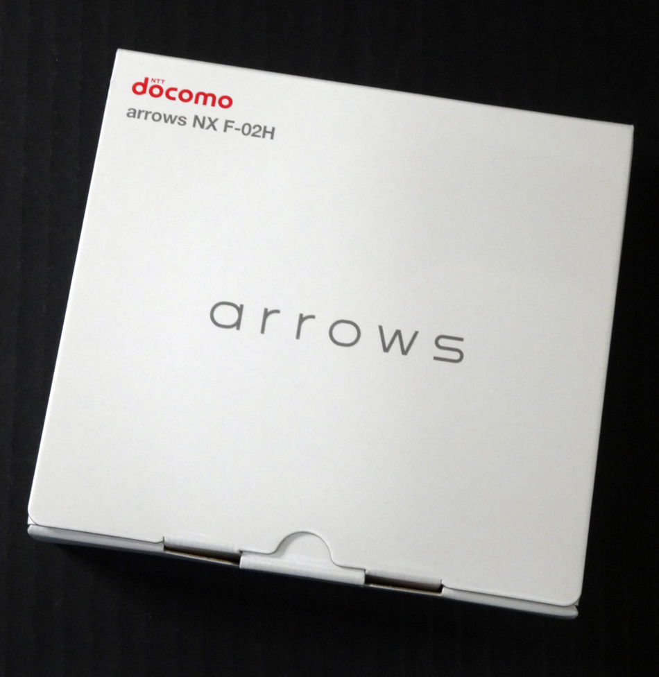 【中古】★残債なしの未使用品です！★docomo 富士通 arrows NX F-02H Black[163]【福山店】