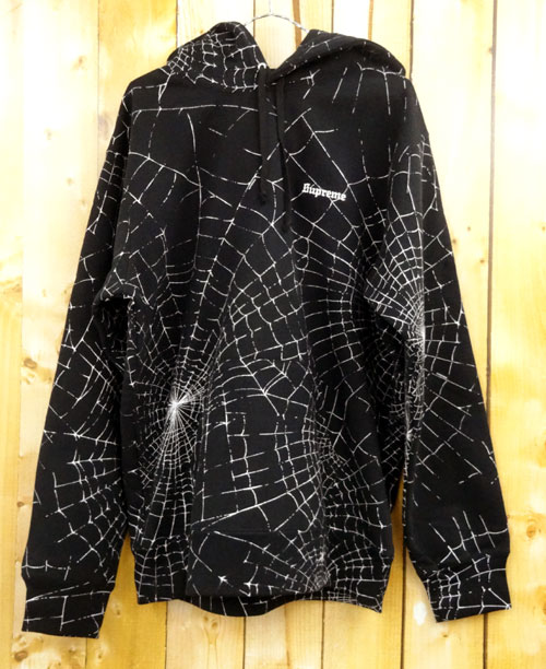 開放倉庫 | 【中古】Supreme Spider Web Hooded Sweat Shirt ...