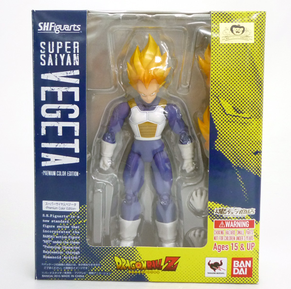 【中古】バンダイ S.H.Figuarts（S.H.フィギュアーツ） スーパーサイヤ人 ベジータ -Premium Color Edition- / DRAGONBALL Z（ドラゴンボールZ）【山城店】