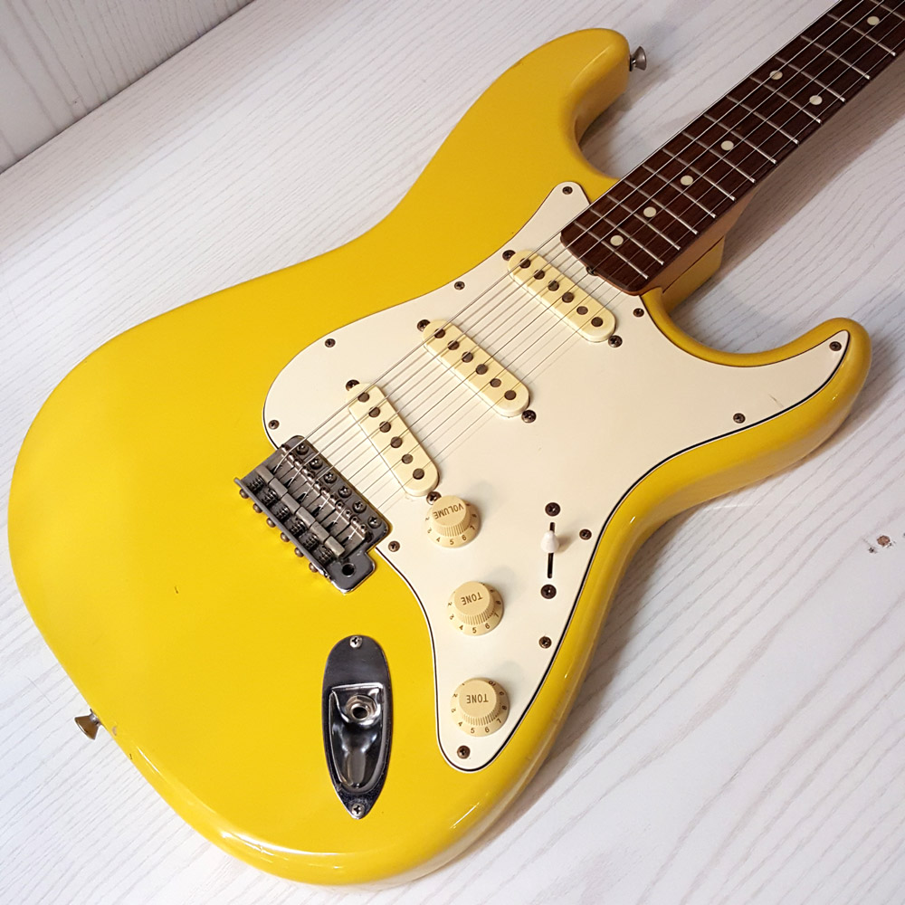 【中古】Fender Japan/ST-362/Yellow/フェンダー ジャパン/ストラトキャスター/O シリアル/シングルコイル/ローズウッド 指板/Made in Japan/国産人気/定番【桜井店】