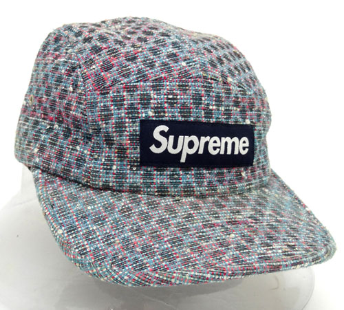 【中古】Supreme Camp Cap シュプリーム キャンプ キャップ/サイズ：FREE/カラー：ブルー系/帽子/ストリート/スケーター【山城店】