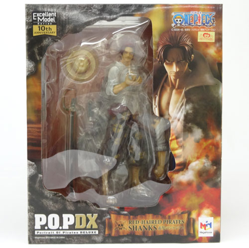 【中古】メガハウス P.O.P DX 赤髪のシャンクス ONE PIECE ワンピース【山城店】