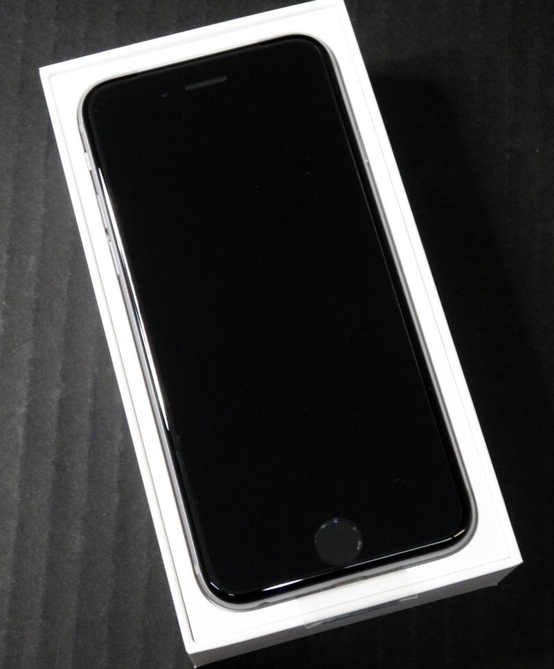 【中古】★残債なし！☆外装交換未使用品です！★au Apple iPhone6 16GB NG472J/A スペースグレイ[163]【福山店】