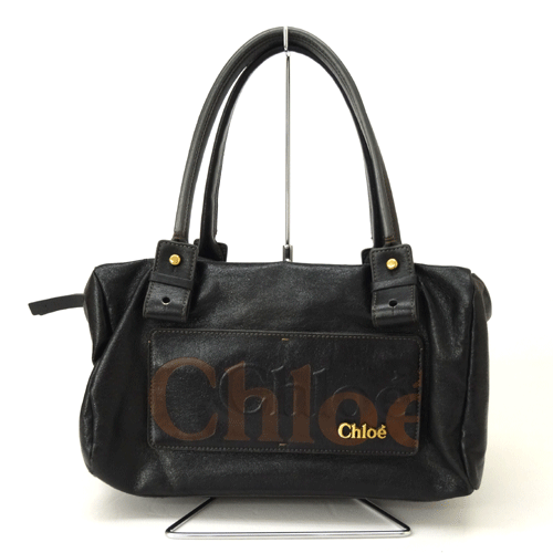 【中古】chloe クロエ エクリプス カラー：ブラック トート/ボストン【山城店】