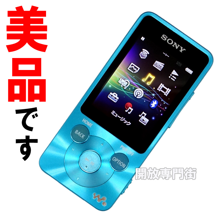 【中古】★キレイな品をお探しのアナタへ！美品です！ SONY WALKMAN Sシリーズ 16GB ブルー NW-S785 【山城店】