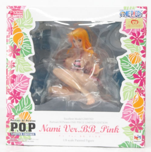 【中古】メガハウス P.O.P LIMITED EDITION  ナミ Ver.BB ＿PINK ONE PIECE ワンピース【山城店】