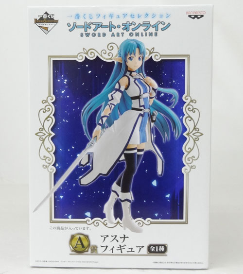 【中古】バンプレスト 一番くじ フィギュアセレクション ソードアート・オンライン A賞 アスナ【山城店】