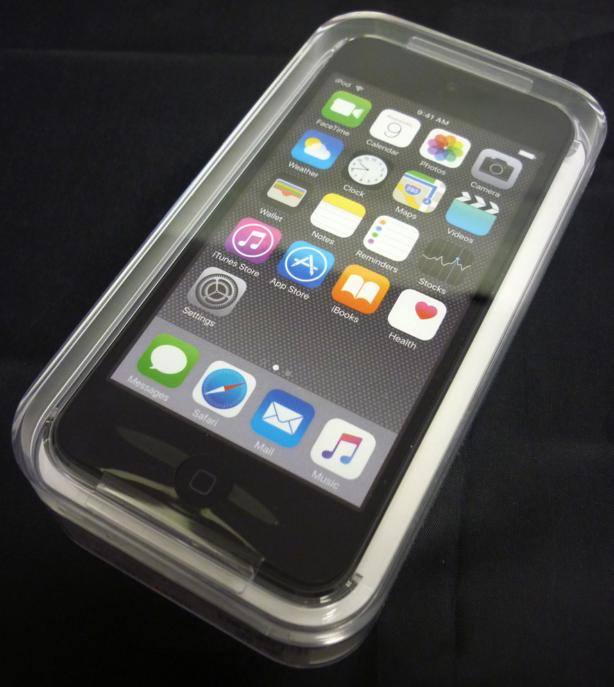 【中古】未使用品をお求めの方にお奨め！！★ アップル Apple iPod touch 64GB 第6世代 2015年モデル MKHL2J/A A1574 グレイ[169]【福山店】