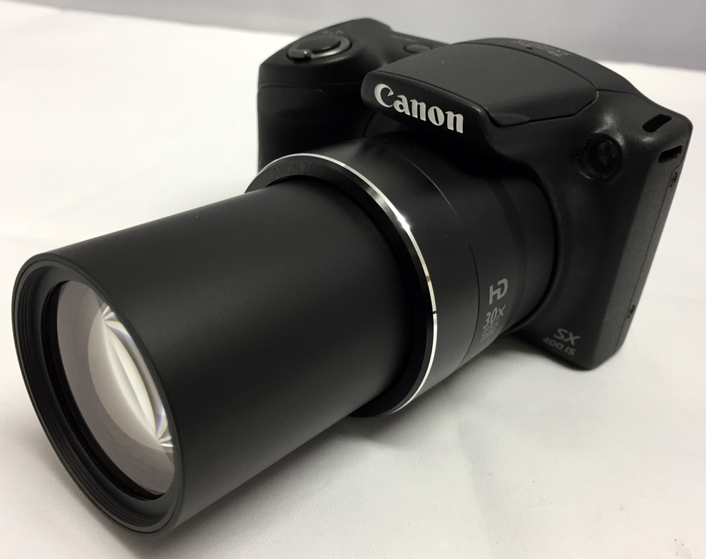 【中古】 canon キャノン PowerShot SX400IS 光学30倍 SX400 IS ブラック  1660万画素 デジタルカメラ[171]【福山店】