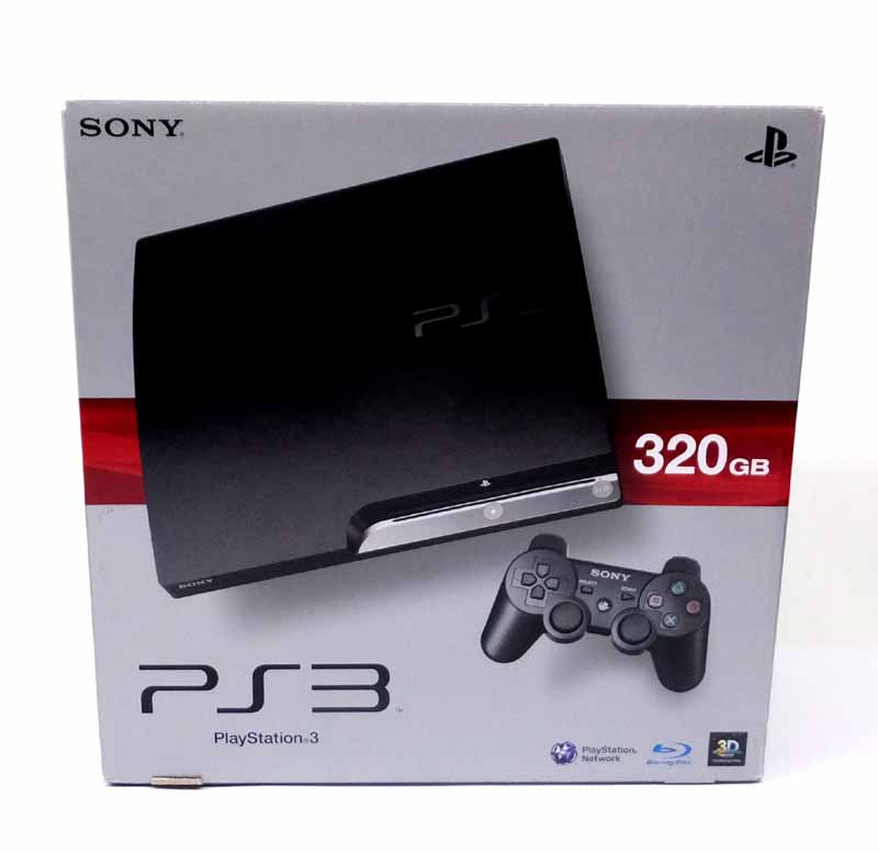 【中古】 ソニー PlayStation 3 (320GB) チャコール・ブラック (CECH-2500B) 【山城店】