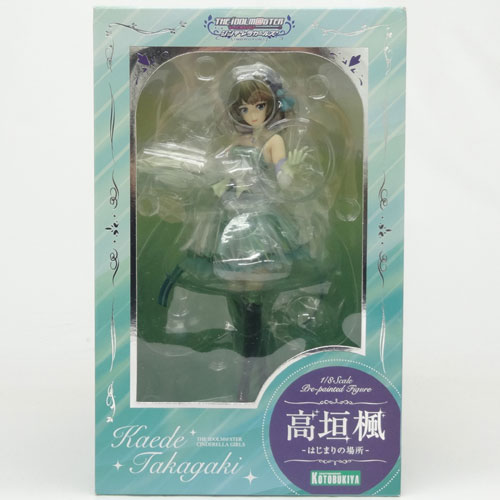 【中古】コトブキヤ アイドルマスター シンデレラガールズ 高垣楓 -はじまりの場所- 1/8スケール【山城店】