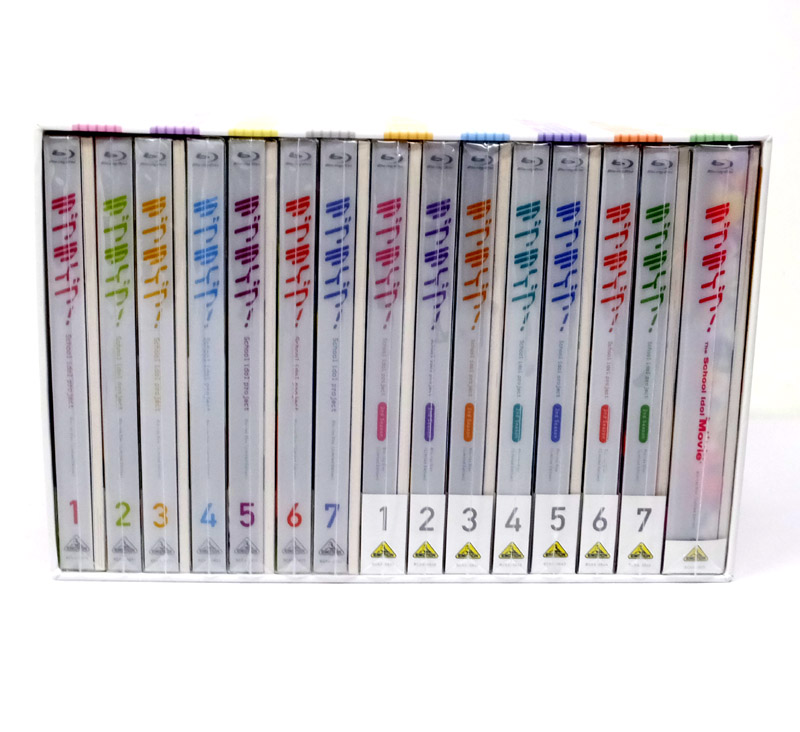 【中古】 ラブライブ！ 1期+2期+劇場版（The School Idol Movie ）+Blu-ray収納BOX&絢瀬絵里イラストカード 【山城店】