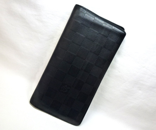 【中古】LOUIS VUITTON ルイヴィトン ダミエ アンフィニ ポルトフォイユ・ブラザ【大久保店】