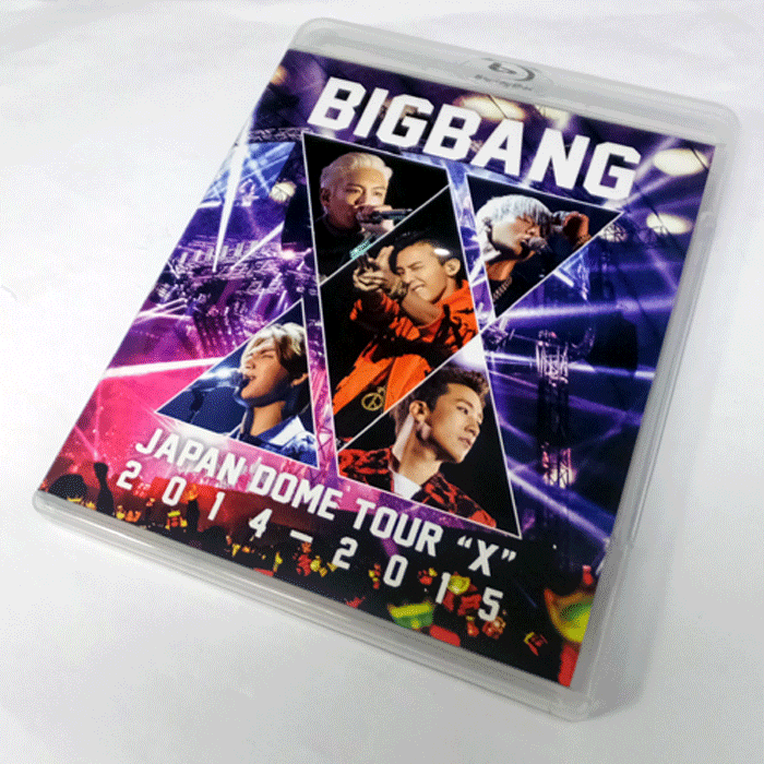 【中古】BIGBANG / JAPAN DOME TOUR "X" 2014-2015 （Blu-ray2枚組）【山城店】