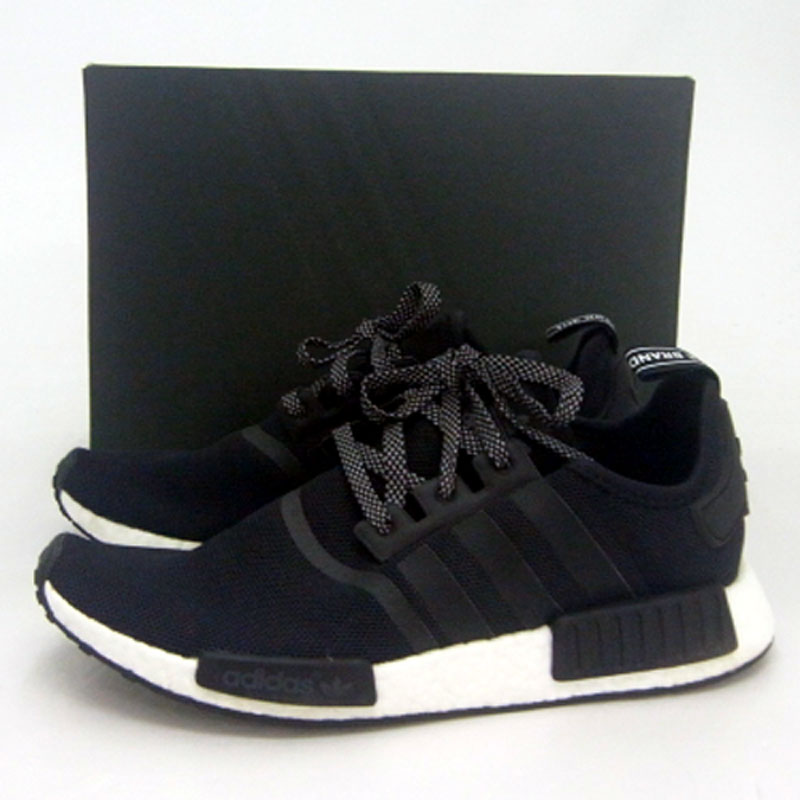 【中古】adidas/NMD-R1/アディダス/エヌエムディー アールワン コアブラック/S31505/28.5ｃｍ/カラー：ブラック・ホワイト/色：黒・白/スニーカー/ランニング/軽量/スポーツ/ハイテク/靴/シューズ【山城店】