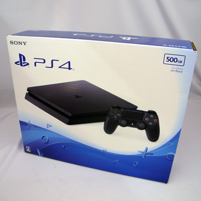 【中古】SONY PlayStation 4 500GB ジェット・ブラック （CUH-2000AB01）【桜井店】