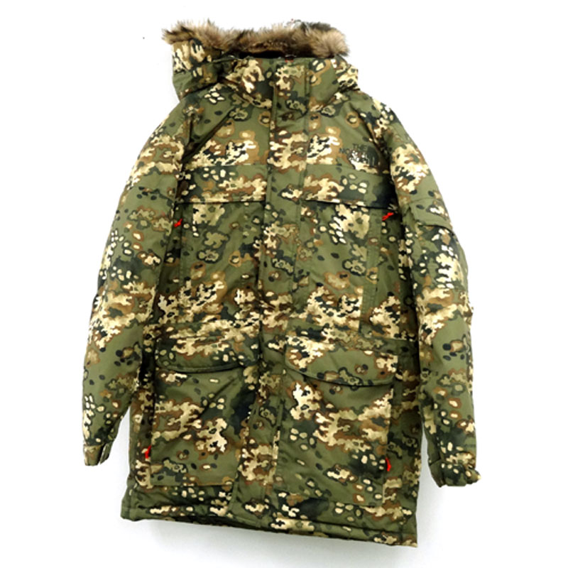 【中古】THE NORTH FACE ザ ノース フェイス/マグマード/品番：ND51404/国内正規品/サイズ：L/カラー：緑×ベージュ×茶/アウター/モザイクカモフラ/カモフラ柄/ノースフェイス【山城店】