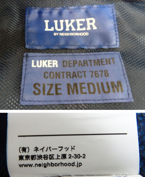 開放倉庫 | 【中古】LUKER BY NEIGHBORHOOD/ SS/GL-JKT ルーカー バイ