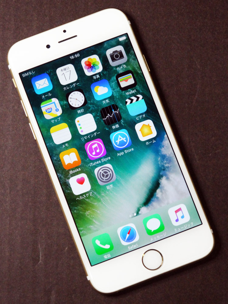 【中古】★残債なし良品！☆おまけカバー付きです！★docomo Apple iPhone6 64GB MG4J2J/A Gold [163]【福山店】