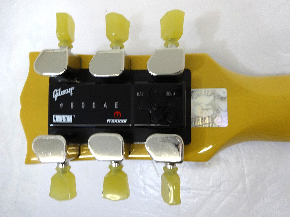 開放倉庫 中古 美品です Gibson ギブソン Les Paul Jr 15 レスポール ジュニア Gloss Yellow 85 福山店 楽器 エレキギター